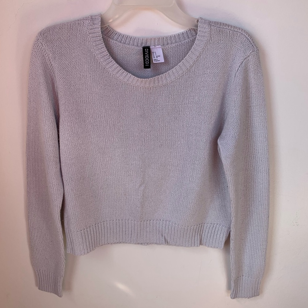 H&M Light Blue Sweater